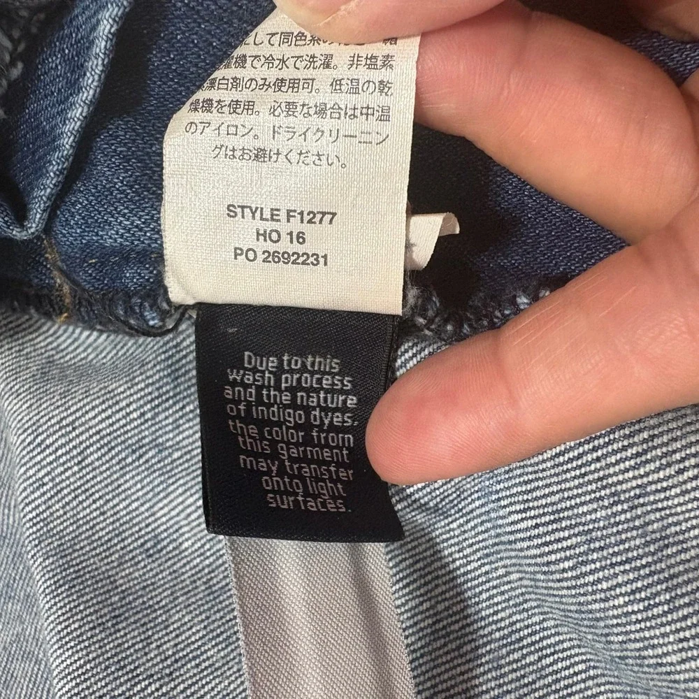 J Crew 484 Slim Fit Jeans Mens 32x34 Blue Medium Wash Stretch Denim Pants Preppy